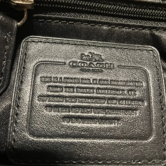 Coach 3 compartment shoulder bag - Picture 16 of 16